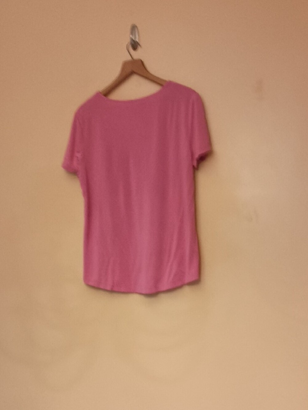 Soma Pink Scoop Neck Short Sleeve Tee, Sz M - Picture 5 of 5